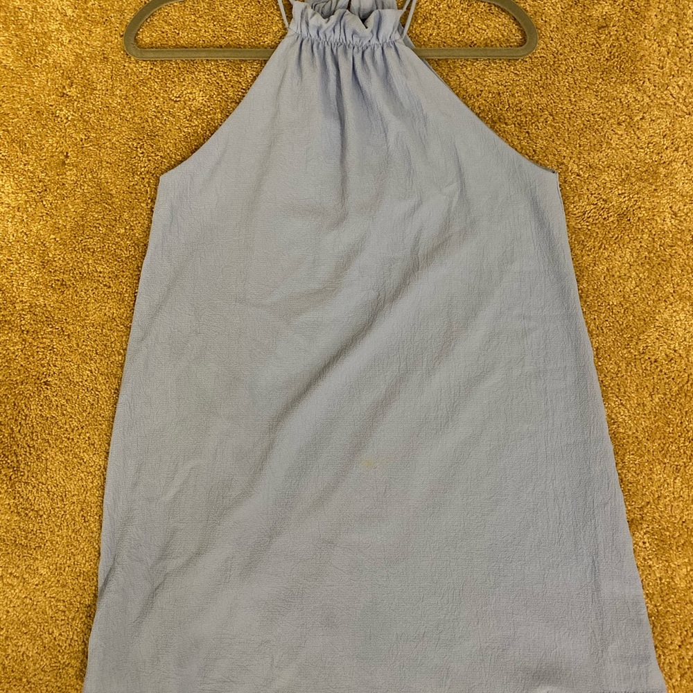 Blue dress